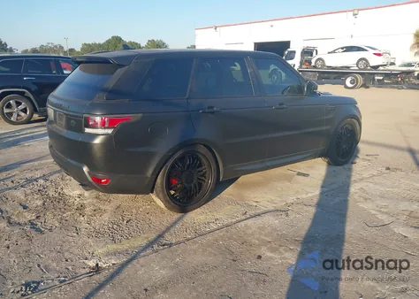 2016 Land Rover Range Rover Sport 3.0L V6 Supercharged Hse z USA, uszkodzony, nr VIN SALWR2PFXGA663918